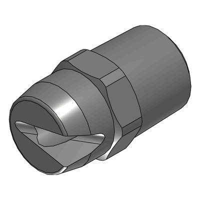 Off-center Even Flat Spray Nozzles