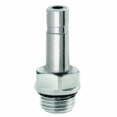 Straight stem adaptor. BSP parallel