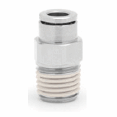 Straight adaptors and connectors