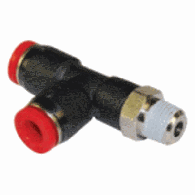 Swivel side tee adaptor