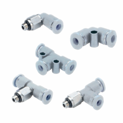 Elbow adaptors and connectors
