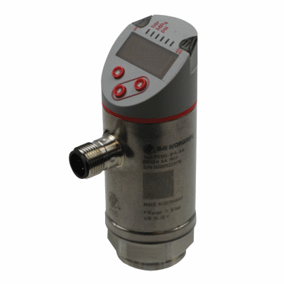 Pneumatic / all-fluid / hydraulic pressure switch, electronically operated