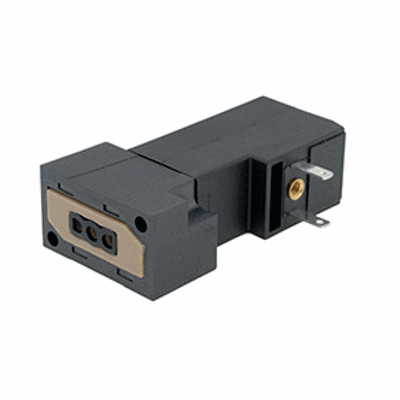 Media separated solenoid valve