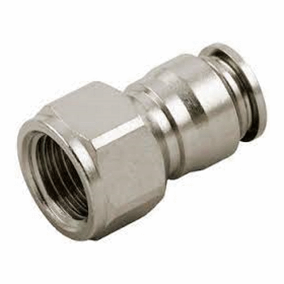 Straight female adaptor - BSP parallel