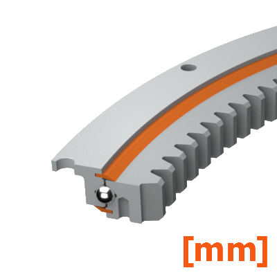 Ball Slewing Rings with flange rings