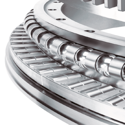 Ball-roller combination slewing rings