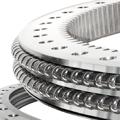 Ball slewing rings