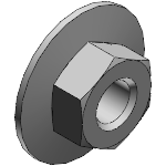 Metric free spinning washer nut