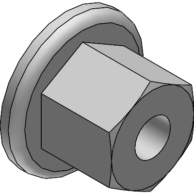 C10  Plastic nut