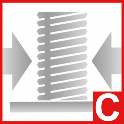 C - Fixing of bolts and screws, shafts and linkages