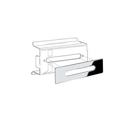 Built-in kleenex dispenser, for washbasin base unit
