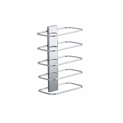 Shelved towel holder