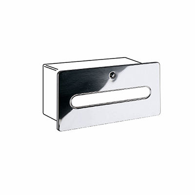 Built-in kleenex dispenser