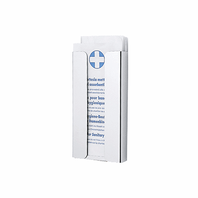 Steel sanitary bag dispenser