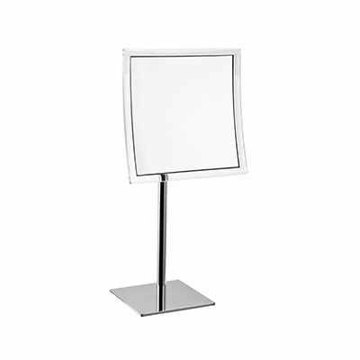 Free-standing magnifying mirror, L 20 cm