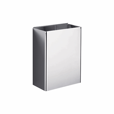 Wall-mounted waste basket