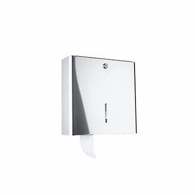 Wall-mounted paper holder, roll Ø max cm 30