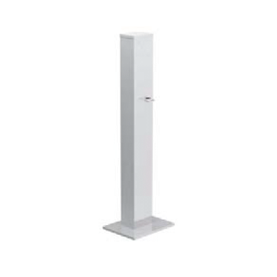 Wall or floor stand with drip tray for electrical soap dispenser (optional)