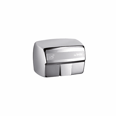 Hand dryer with safety thermostat