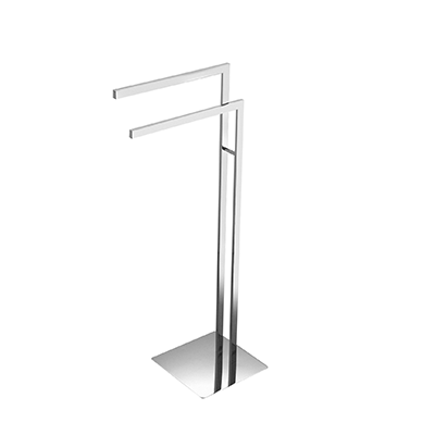 Stand with 2 towel holders