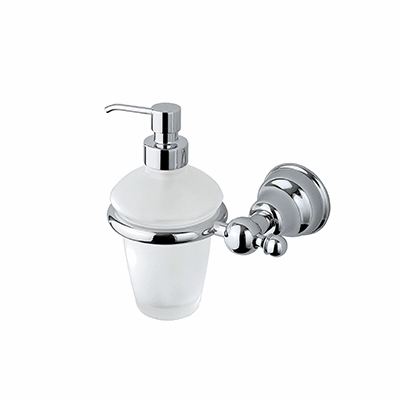 Wall-mounted soap dispenser