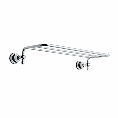 Bath towel holder, centre distance 50 cm