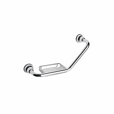 Grab-bar with basket