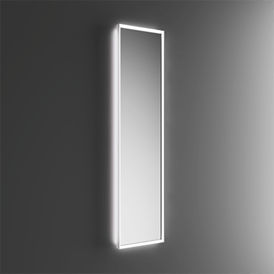 Con luce frontale interno telaio.