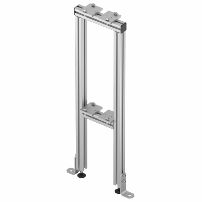 Support leg for line design
