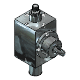 bevel gear high speed screw jack-translating version