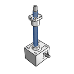 screw jack  rotating version  ball screw spindle