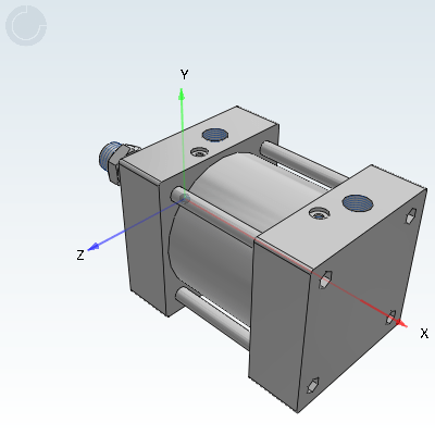 Standard cylinder (tie rod type)