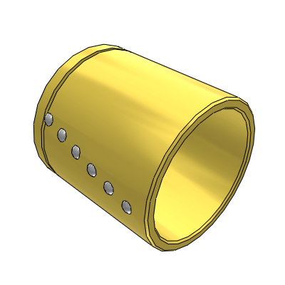 Ball retainers in bronze N411