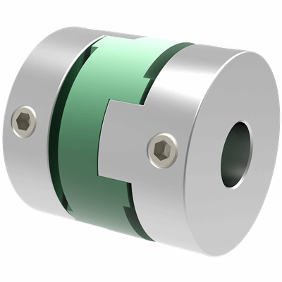 Miniatur Oldham type coupling with set-screw