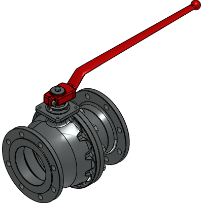 JC Valves FIG 516 - DN200 with handle Industrial Valves