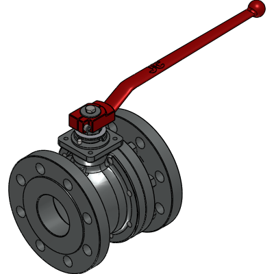 JC Valves FIG 516 - DN80 with handle Industrial Valves