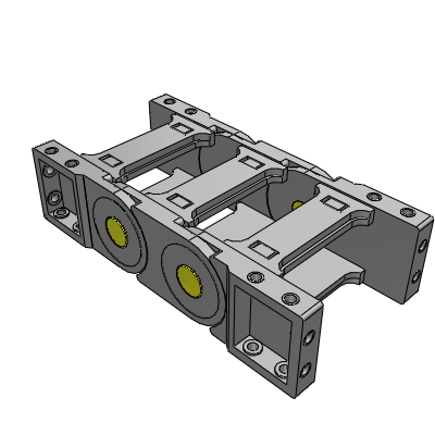 Bridge type can be opened on both sides