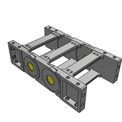 Bridge type can be opened on both sides