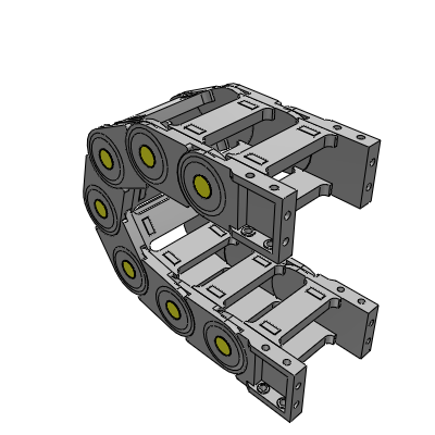 Bridge type open of both sides