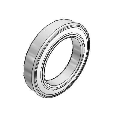 Single-row deep groove ball bearings