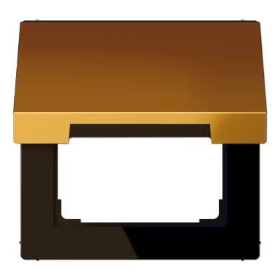 Klappdeckel (mit Rückstellfeder), Serie LS, vergoldet
