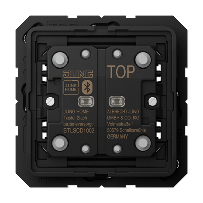 JUNG HOME Taster 2fach, Serie CD/LS