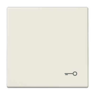 Wippe, Symbol Tür, Duroplast, Serie LS, weiß