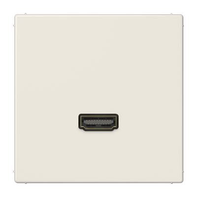 Multimedia-Anschlusssystem HDMI, Serie LS, weiß