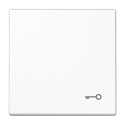 Wippe, Symbol Tür, Duroplast, Serie LS, alpinweiß