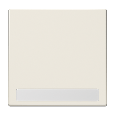 Wippe, mit Schriftfeld, Duroplast, Serie LS, weiß