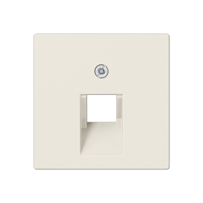 Abdeckung für IAE/UAE-Anschlussdosen 1&nbsp;x&nbsp;8-polig, Duroplast, Serie AS, weiß