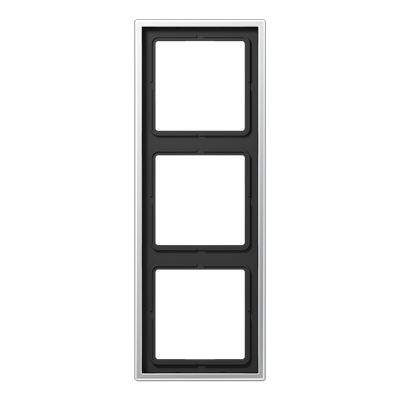 Rahmen 3fach, senkrechte und waagerechte Montage, LS&nbsp;990, Aluminium