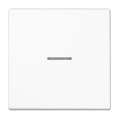 KNX RF Taster 1fach, Duroplast, Serie LS, alpinweiß