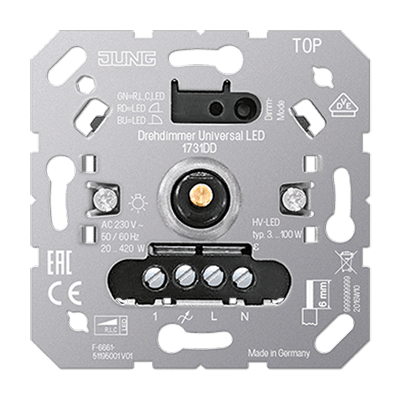 Drehdimmer Universal LED, UP